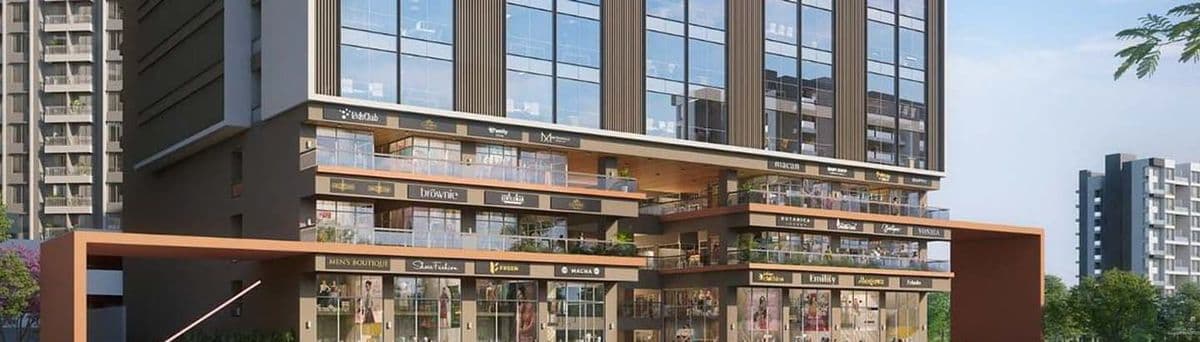 Affordable Multi-Unit Commercial Space for Sale 113 Sq.ft. at Infinity Cosmo Plaza, Moshi Pune