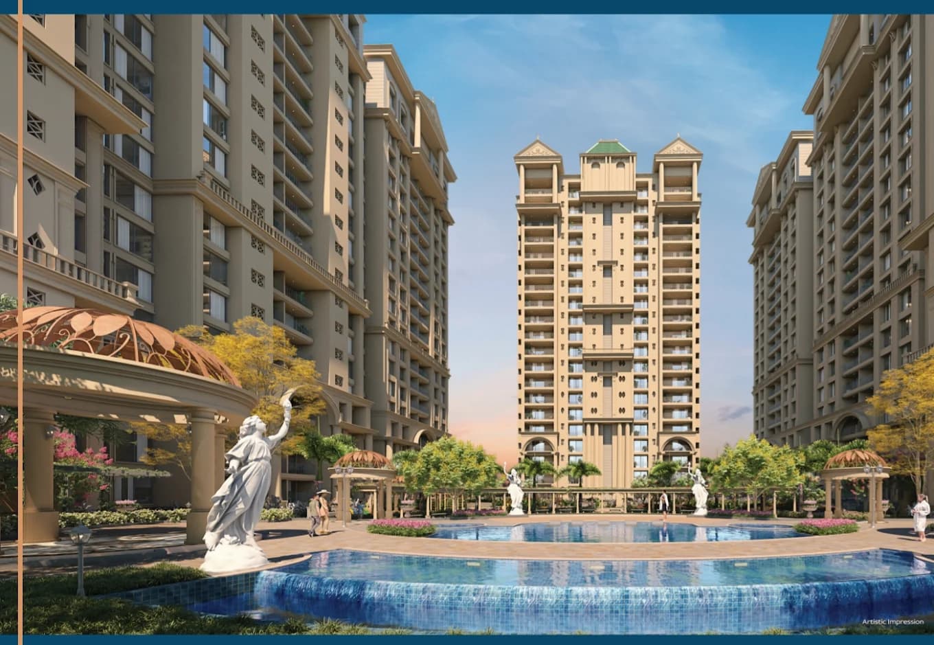 3 BHK Multistorey Apartment FOR Sale Thergaon in Pune
