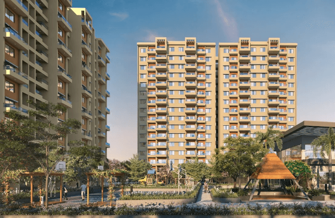 Sukhwani Skylines 2 BHK Semi-Furnished Resale Flat in Wakad, Pune