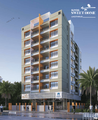 Elegant 1 BHK Home at Suyog Sweet Home, Kothrud for 401 sq.ft Carpet - Affordable Modern Living