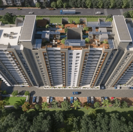 3 BHK Luxury Home at Vision New Ville Tathawade 1024 sq ft 1.16 Cr