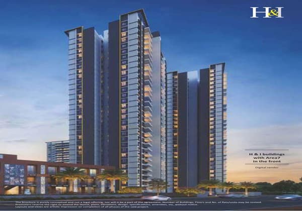 3 BHK Flat for Sale in Bhandari 7 Plumeria Drive, Tathawade, Pune