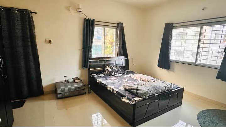 1 BHK Unfurnished Flat for Rent in New Sangvi, Pune | Sai Chowk, Samarth Nagar