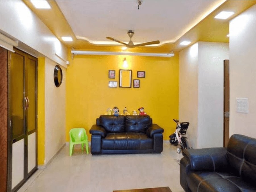 Fully Furnished 2 BHK for Sale in Charai, Thane West – With Private Terrace