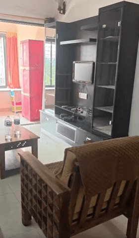 2 BHK Fully Furnished Flat for Rent – Rutu Estate, Patlipada, Thane West