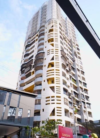 Semi-Furnished 3 BHK Apartment for Rent in Sanghavi Heights, Wadala East