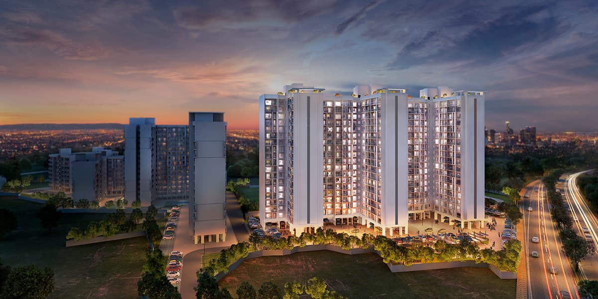 Fully Furnished 1 BHK Apartment for Rent in Godrej Vihaa, Badlapur