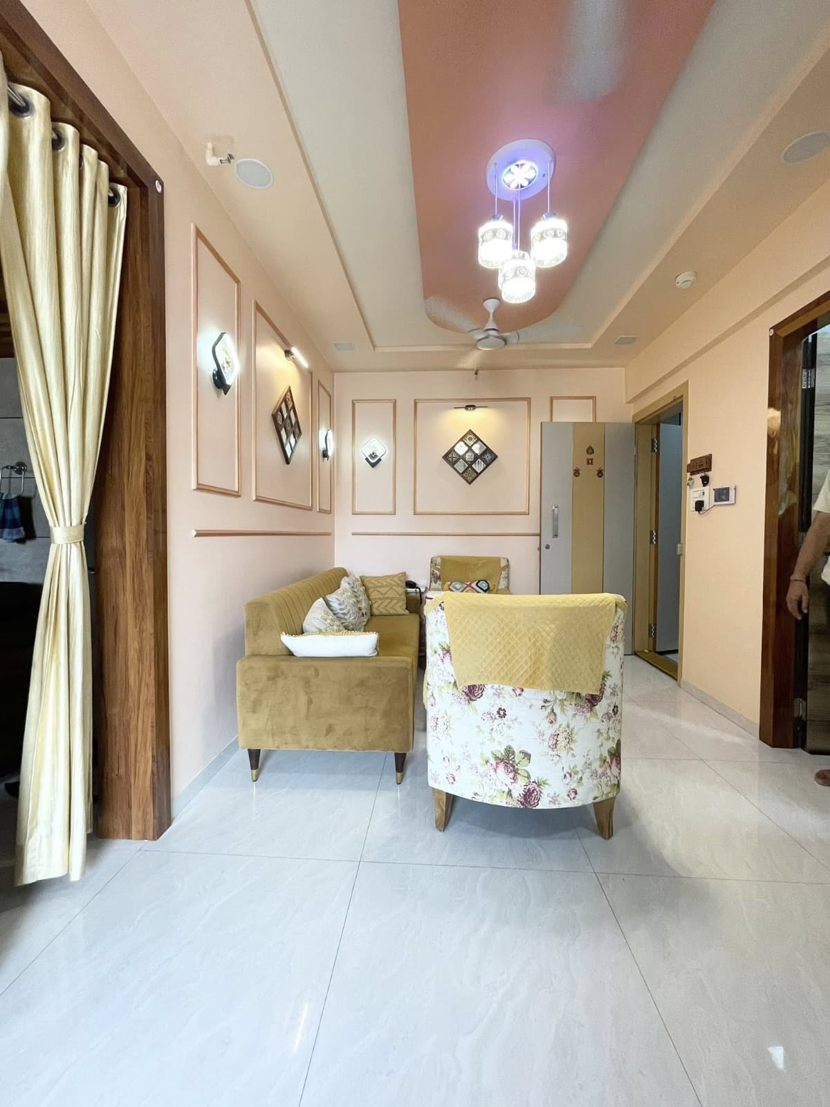 Urgent Sale: 2 BHK Semi-Furnished Flat on 90 Feet Road, Thakurli East