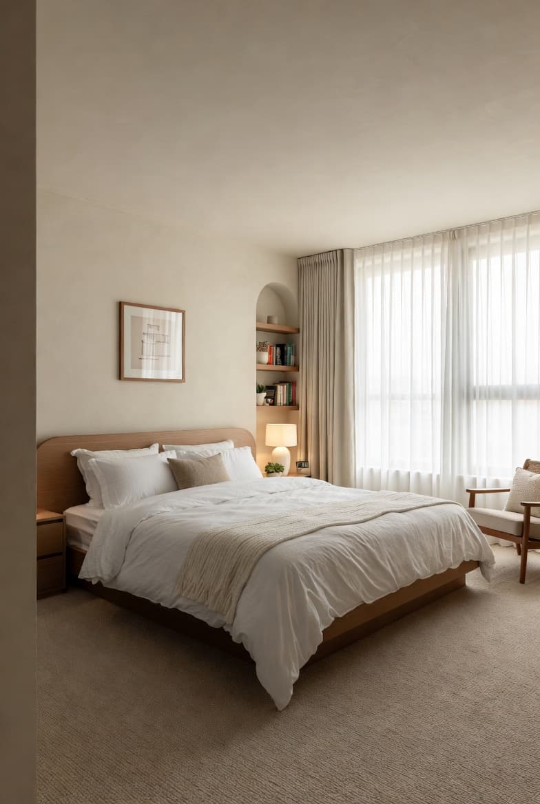 Spacious 3 BHK Semi-Furnished Flat for Rent in Koregaon Park