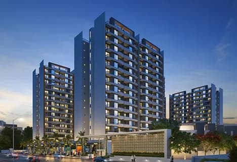 Spacious 3 BHK Optima Residences at Mantra Riverside
