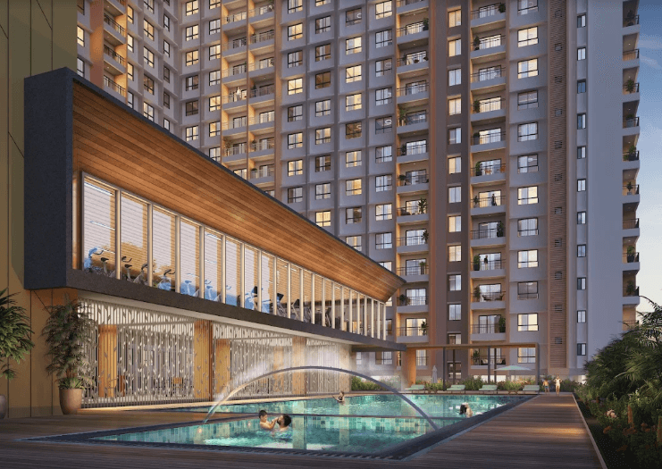 2 BHK Flat for Rent in Raheja Sterling, NIBM – Premium Living