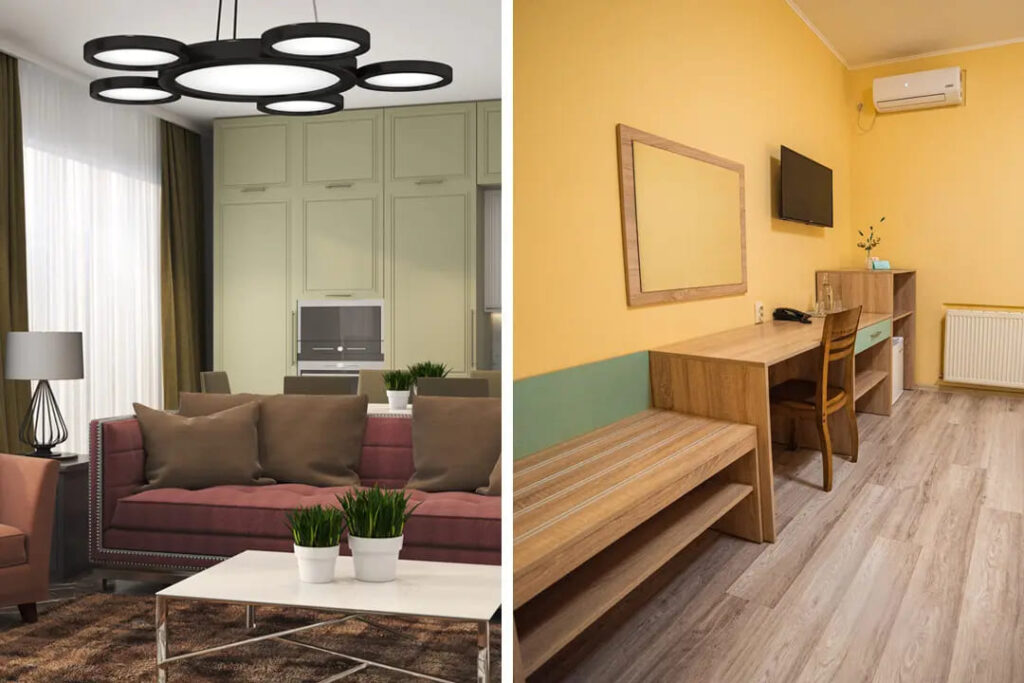 Fully Furnished and Semi Furnished